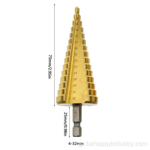 Ρυθμίστε την οπή Titanium Coating Hex Shank Drill Bit3